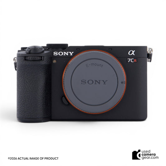 Sony a7CR Mirrorless Camera (Black) (#550) *USED*
