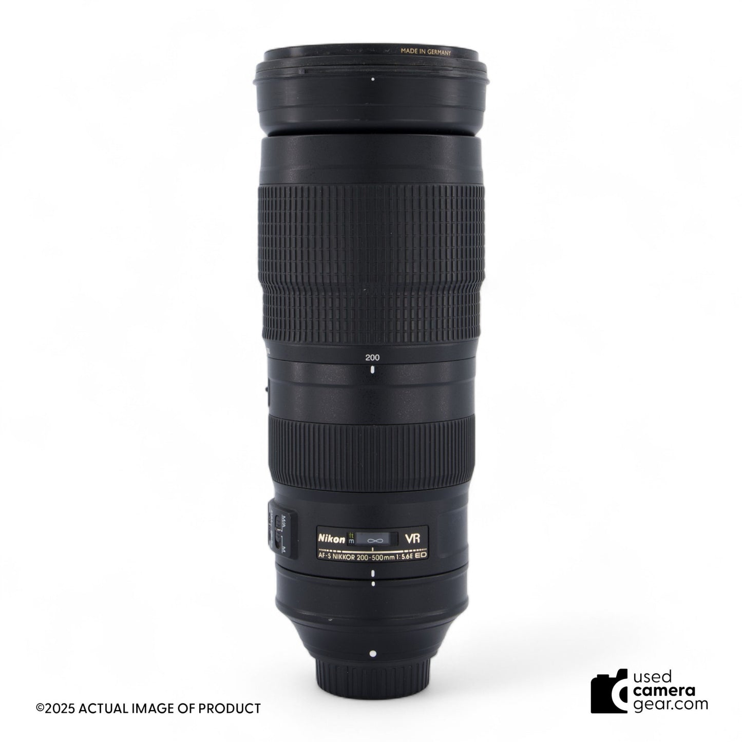 Nikon 200-500mm f/5.6E ED VR AF-S Lens (#142) *USED*