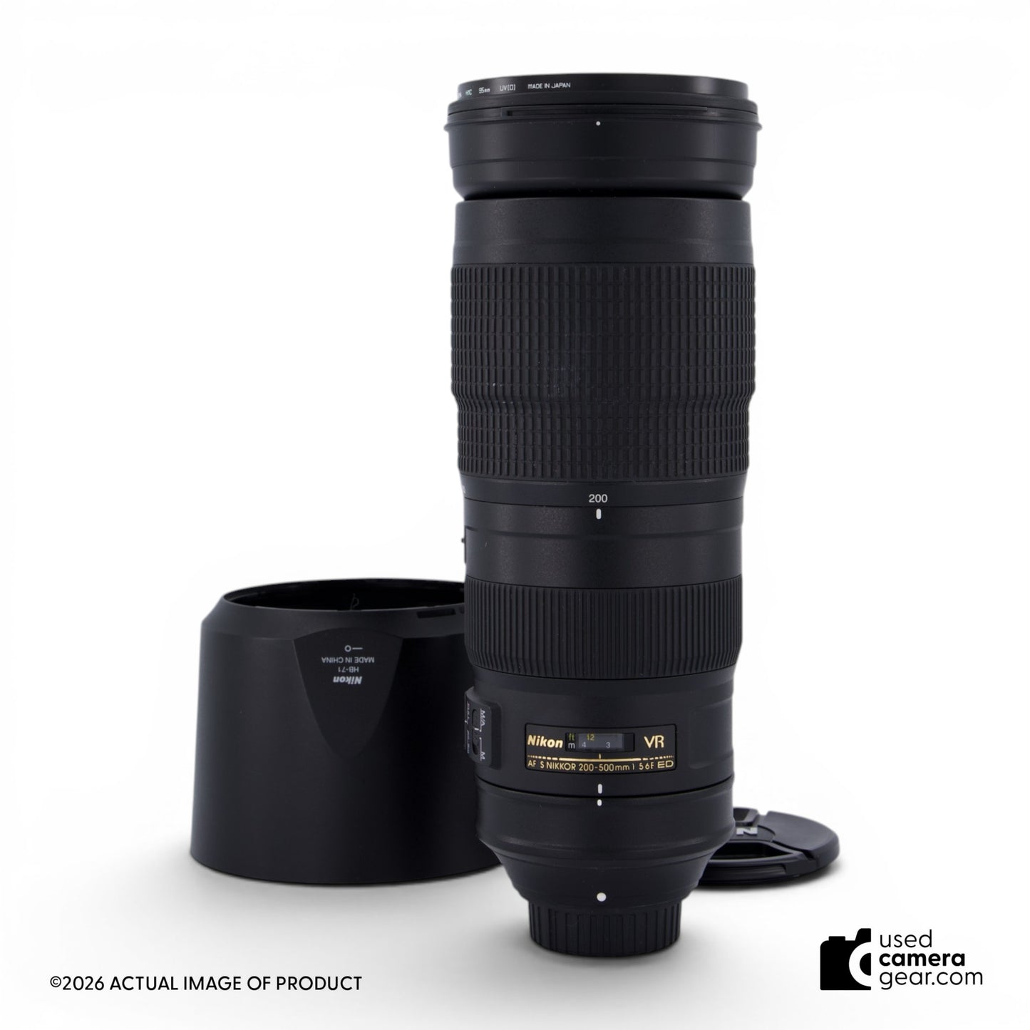 Nikon AF-S 200-500mm f/5.6 ED VR Nikkor Lens (#335) *USED*