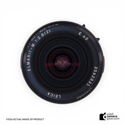 Leica 21mm f2.8 Elmarit-M E60 w/21mm Finder (#035) *USED*