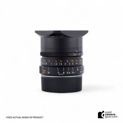 Leica 21mm f/3.4 ASPH Super Elmar-M Lens (E46) *USED*