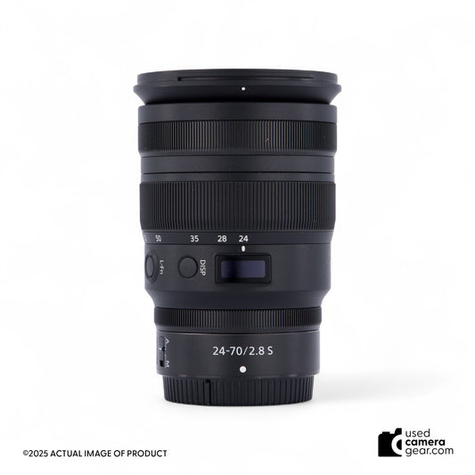 Nikon Z 24-70mm f/2.8 S Lens (#385) *USED*