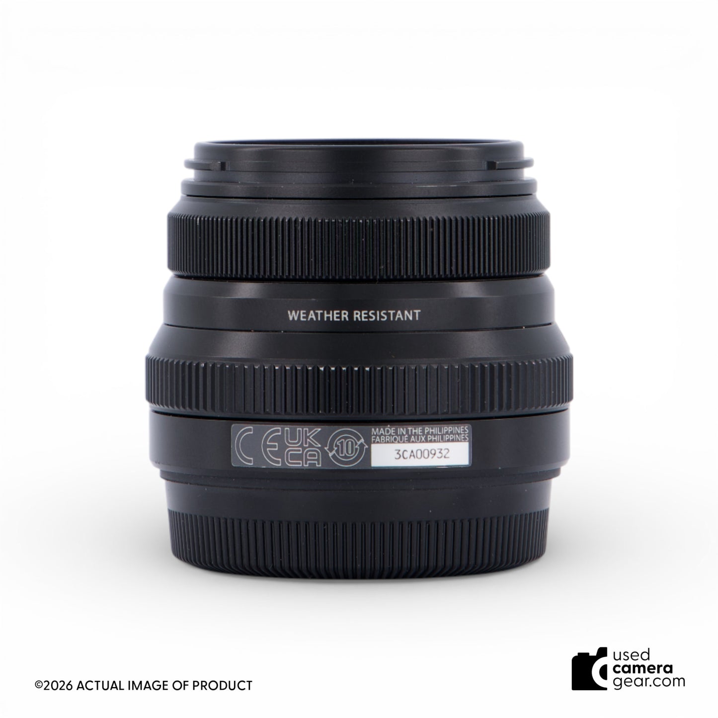 Fujifilm XF 35mm F2 R WR Lens (Silver) (#932) *USED*