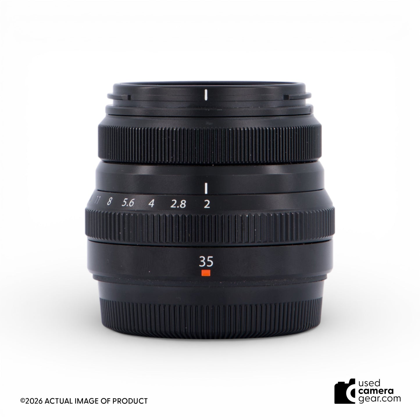 Fujifilm XF 35mm F2 R WR Lens (Silver) (#932) *USED*