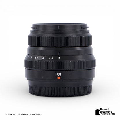 Fujifilm XF 35mm F2 R WR Lens (Silver) (#932) *USED*