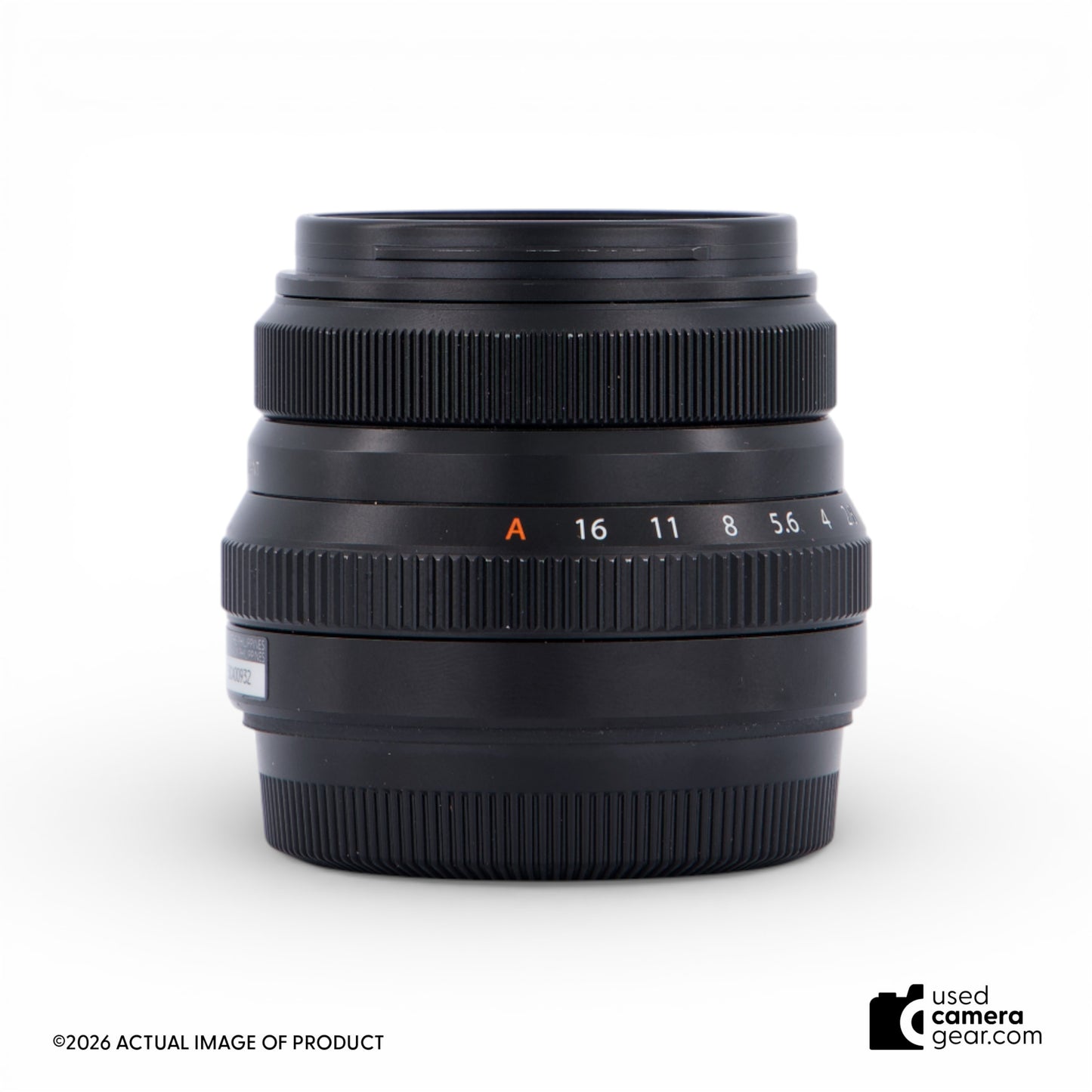 Fujifilm XF 35mm F2 R WR Lens (Silver) (#932) *USED*