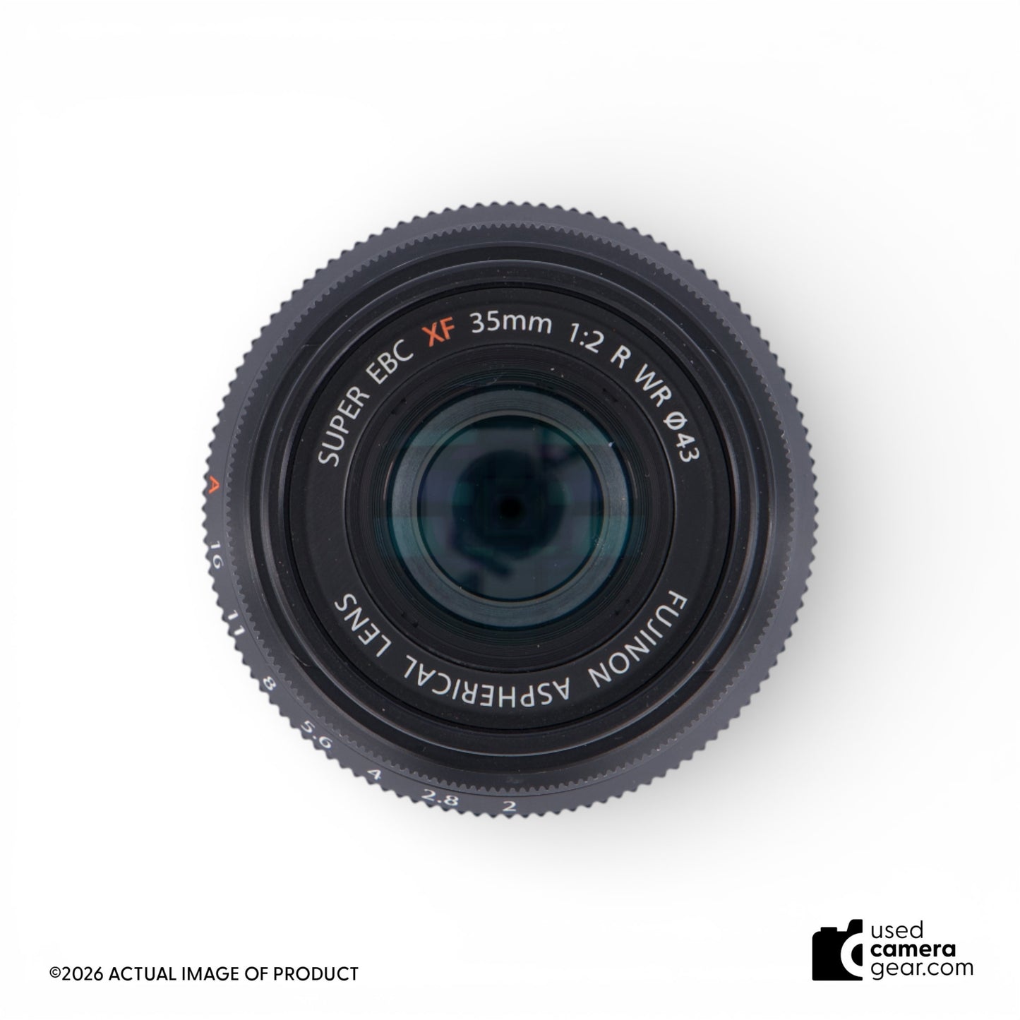 Fujifilm XF 35mm F2 R WR Lens (Silver) (#932) *USED*