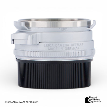 Leica 35mm f/1.4 Summilux-M Lens "Steel Rim" Reissue (#684) *USED*