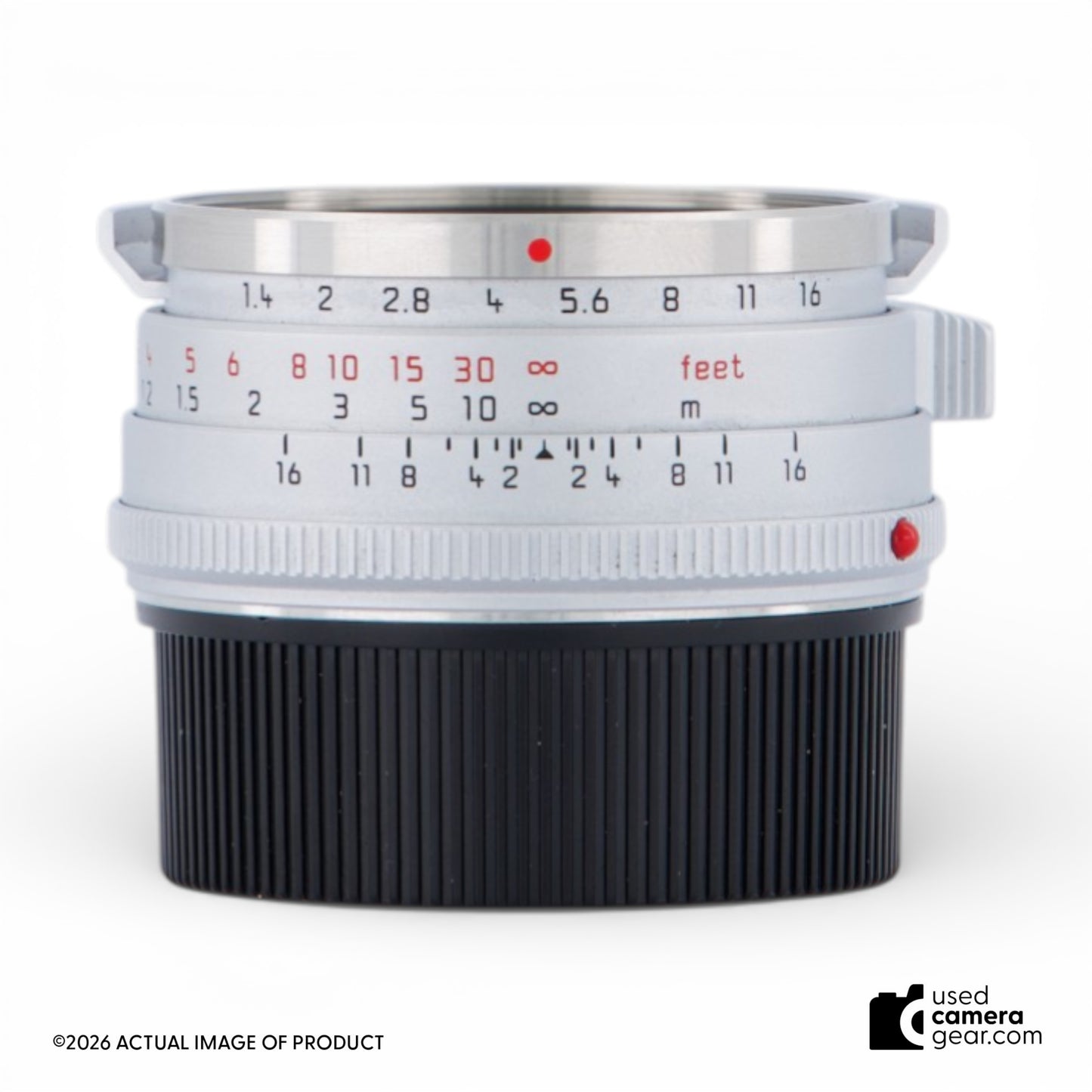 Leica 35mm f/1.4 Summilux-M Lens "Steel Rim" Reissue (#684) *USED*