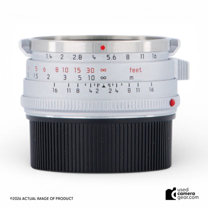Leica 35mm f/1.4 Summilux-M Lens "Steel Rim" Reissue (#684) *USED*