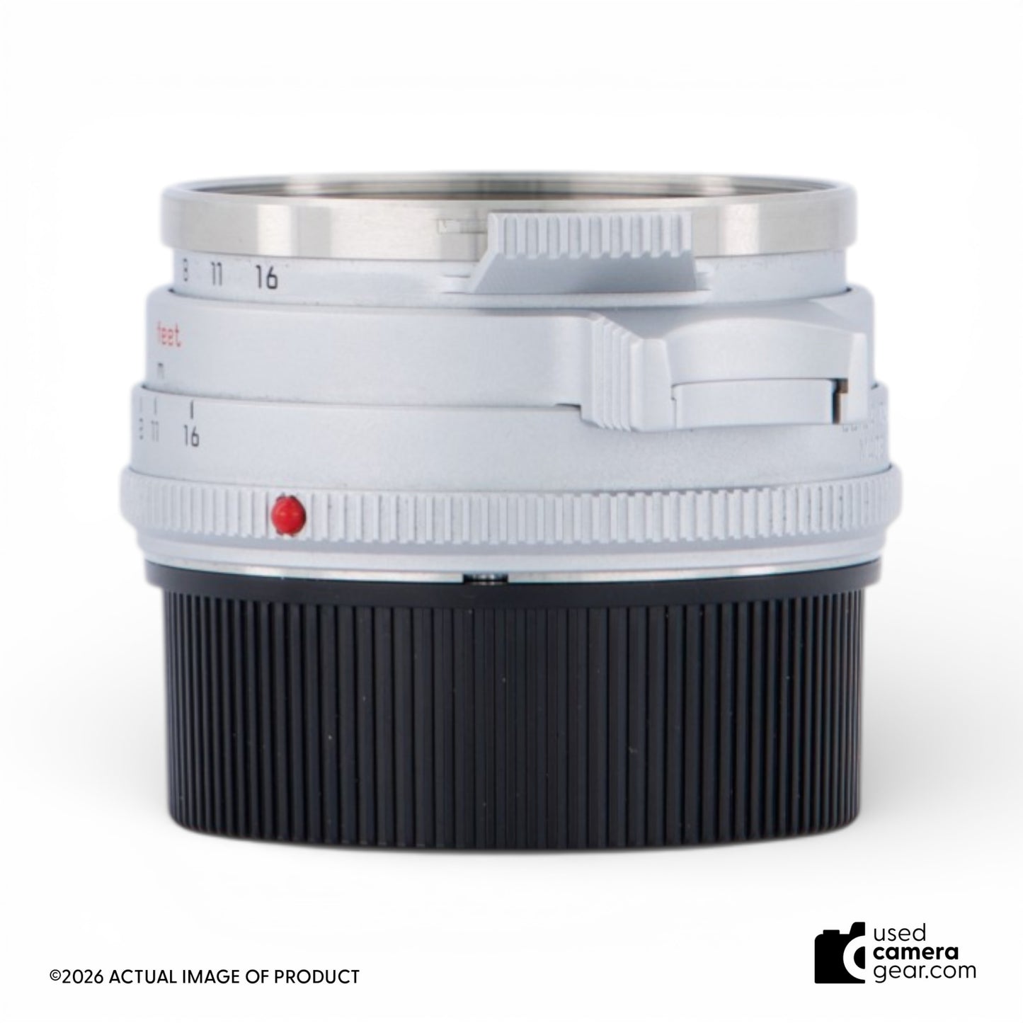 Leica 35mm f/1.4 Summilux-M Lens "Steel Rim" Reissue (#684) *USED*