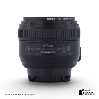 Nikon AF-S 50mm f/1.4G Nikkor Lens (#469) *USED*