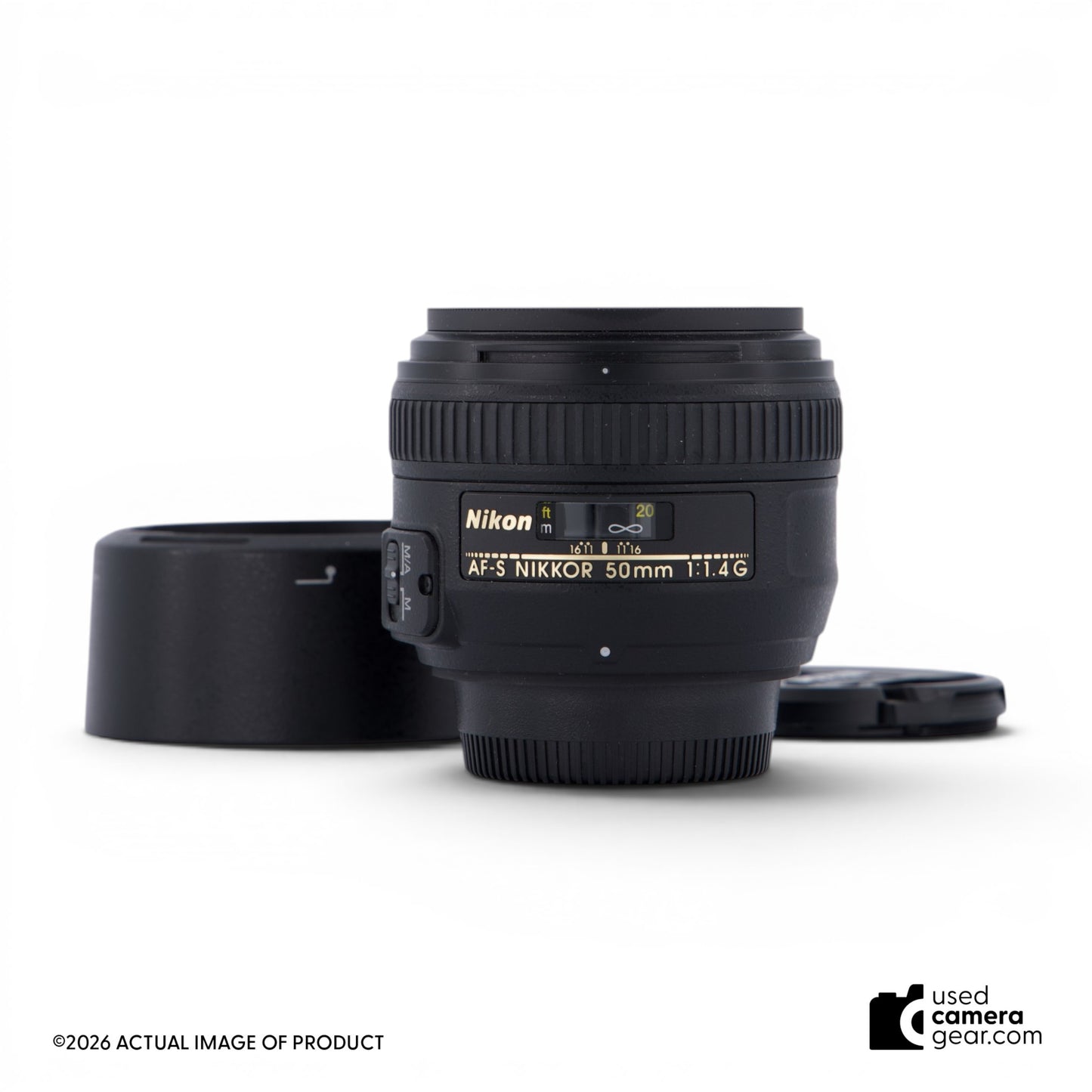 Nikon AF-S 50mm f/1.4G Nikkor Lens (#469) *USED*