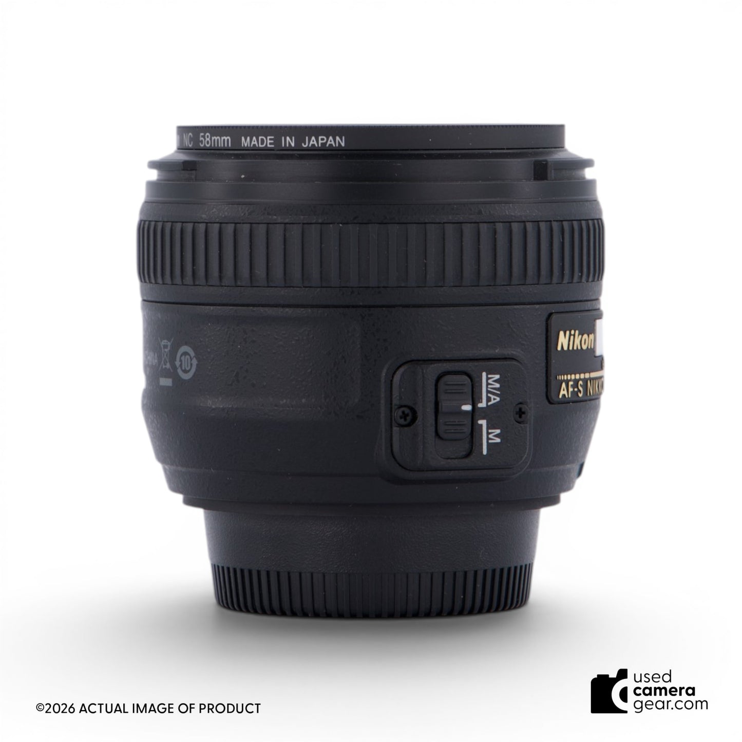Nikon AF-S 50mm f/1.4G Nikkor Lens (#469) *USED*