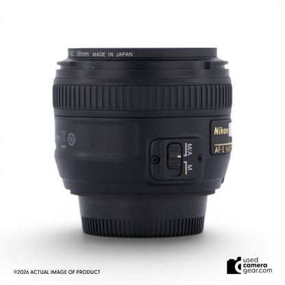 Nikon AF-S 50mm f/1.4G Nikkor Lens (#469) *USED*