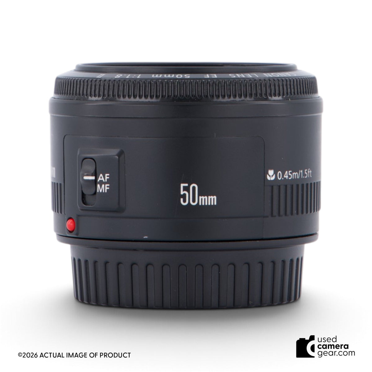 Canon EF 50mm f/1.8 II Lens (#412) *USED*