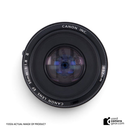 Canon EF 50mm f/1.8 II Lens (#412) *USED*