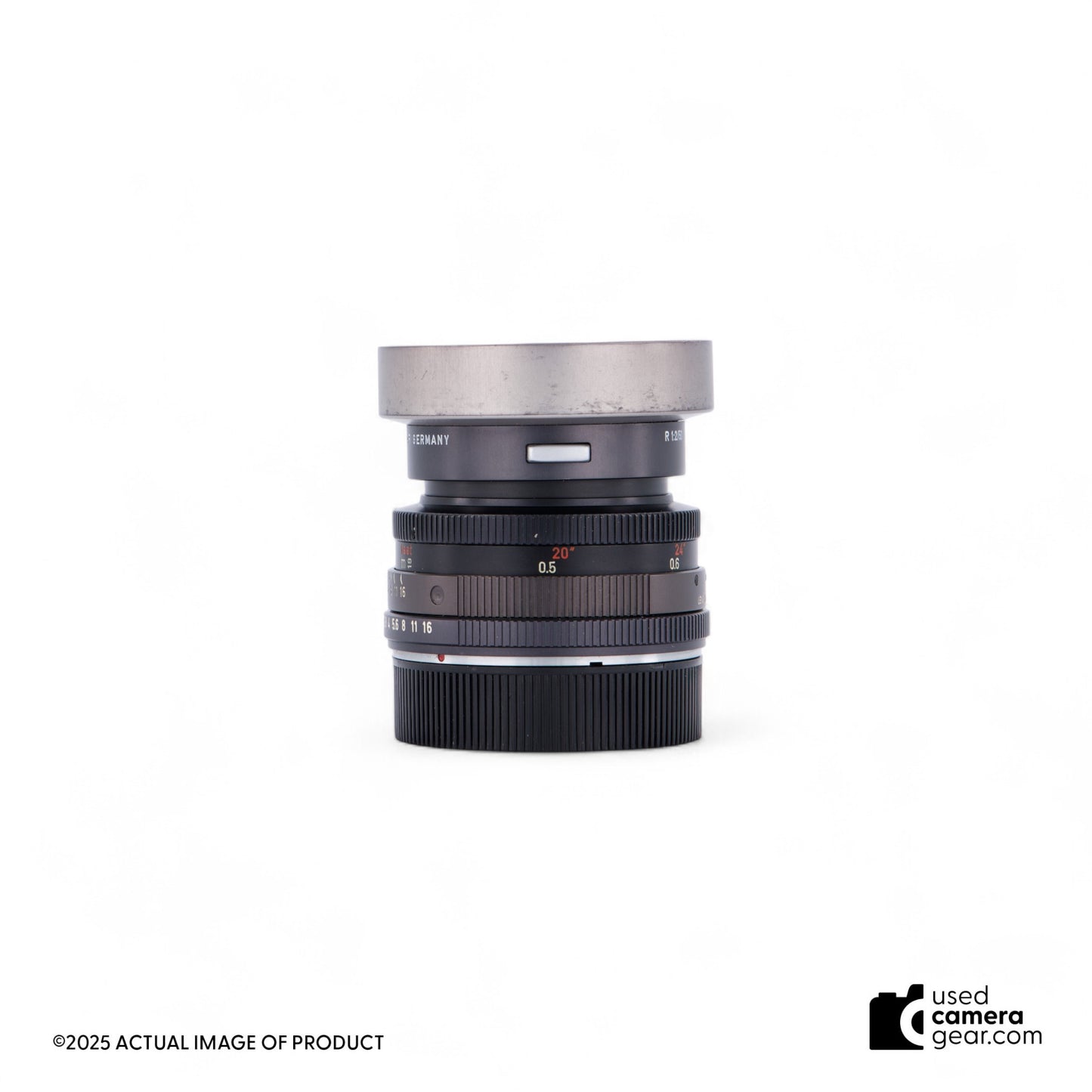 Leica 50mm Summicron-R 1 CAM Lens w/Red Scale (#735) *USED*