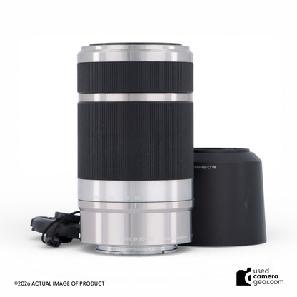 Sony E 55-210mm f/4.5-6.3 OSS *Silver* (#055) *USED*
