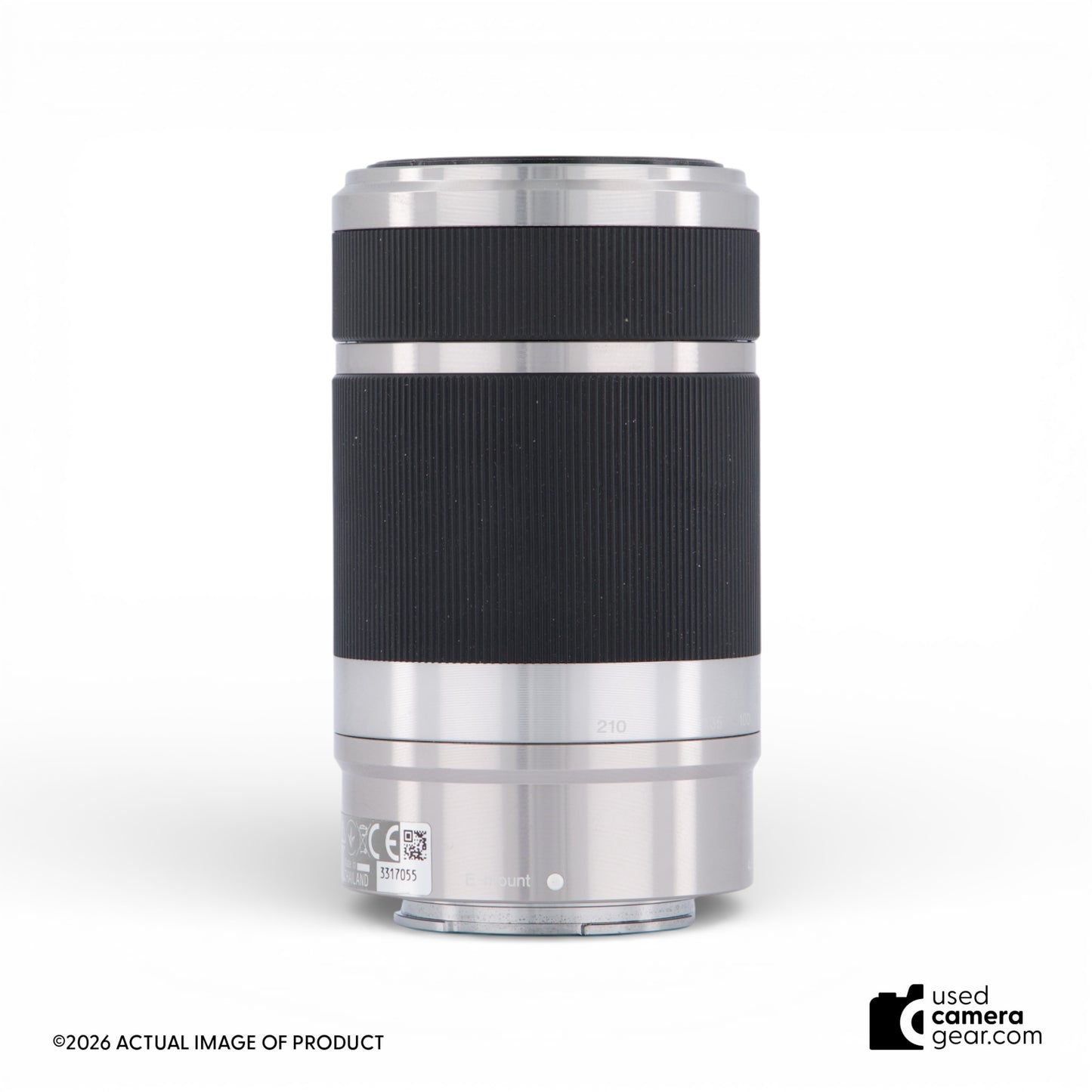 Sony E 55-210mm f/4.5-6.3 OSS *Silver* (#055) *USED*