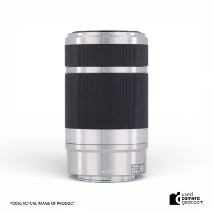 Sony E 55-210mm f/4.5-6.3 OSS *Silver* (#055) *USED*