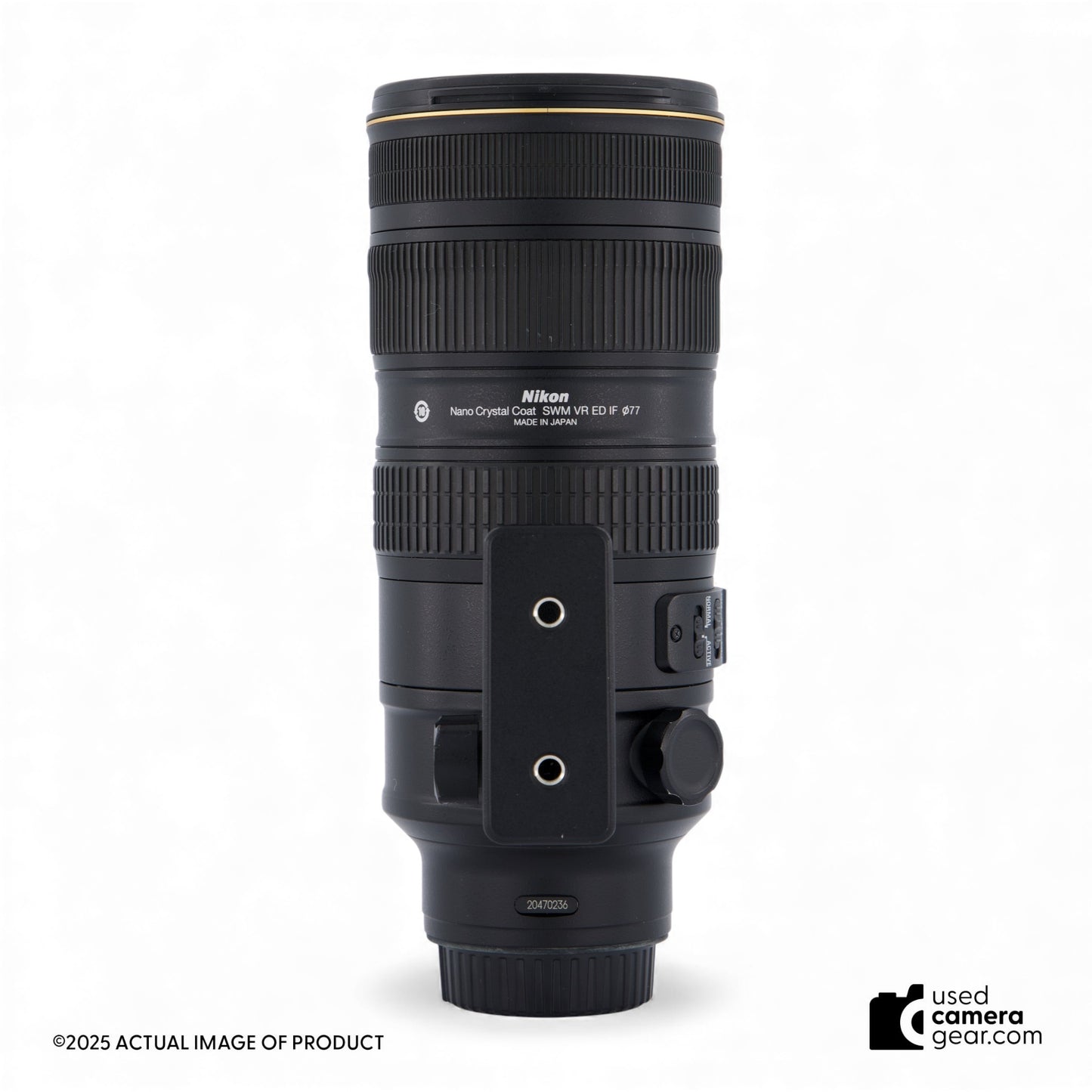 Nikon AF-S Nikkor 70-200mm f/2.8G ED VR II Lens (#236) *USED*