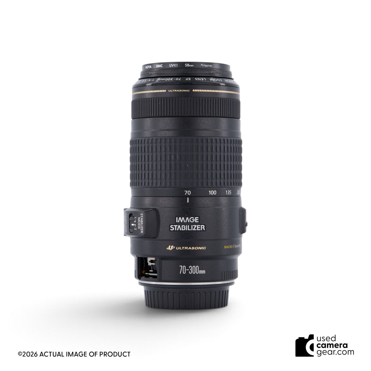 Canon 70-300mm f/4-5.6 IS USM Lens *FOR PARTS* (#144) *USED*