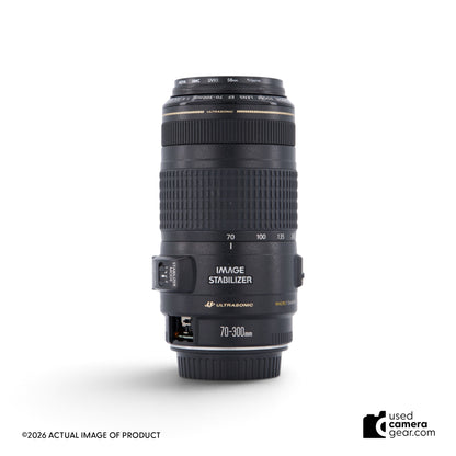 Canon 70-300mm f/4-5.6 IS USM Lens *FOR PARTS* (#144) *USED*