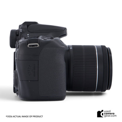 Canon EOS 70D DSLR Camera with 18-55mm STM f/3.5-5.6 Lens & Extras (#207) *USED*