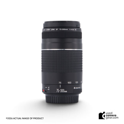 Canon EF 75-300mm f/4-5.6 III Lens (#626) *USED*