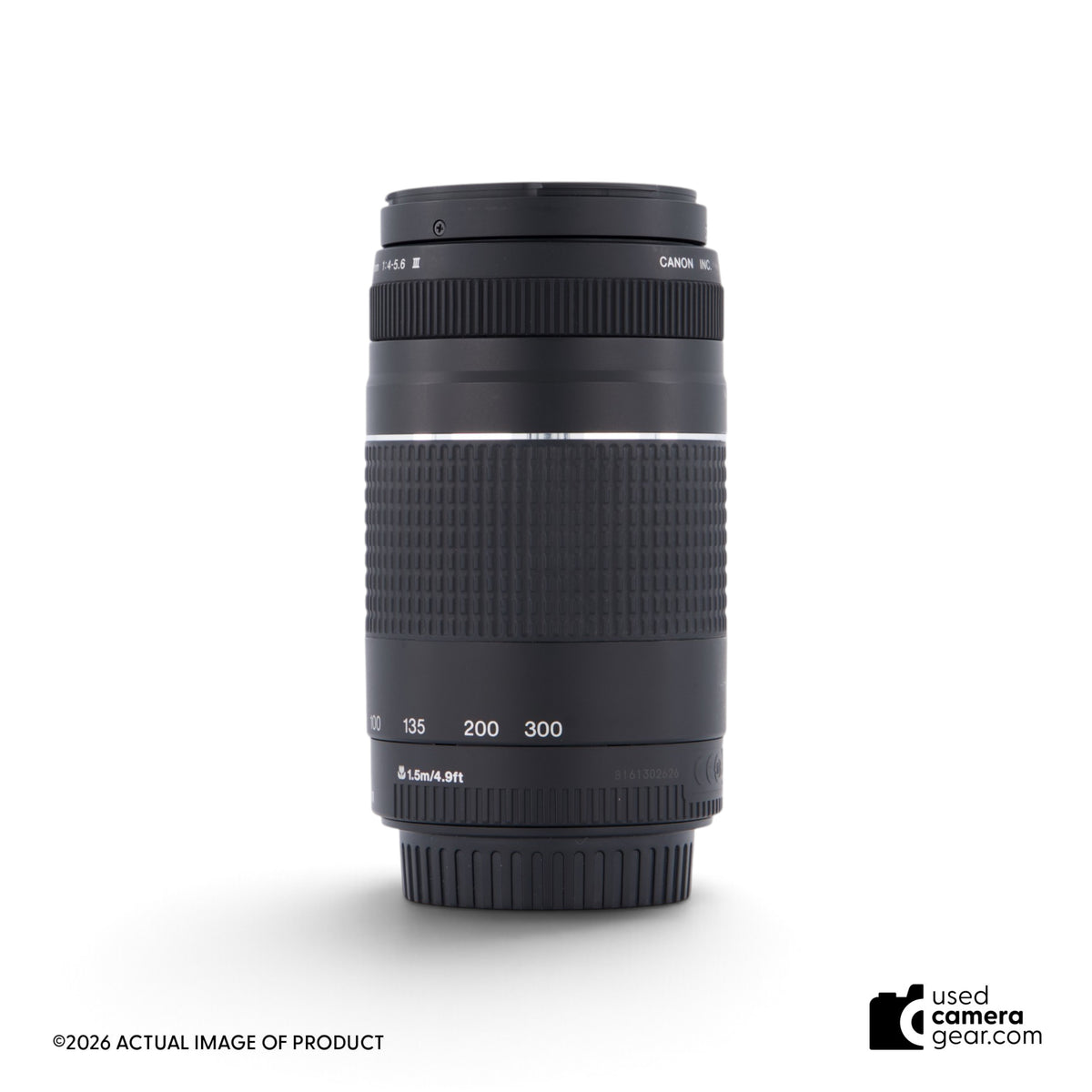 Canon EF 75-300mm f/4-5.6 III Lens (#626) *USED*
