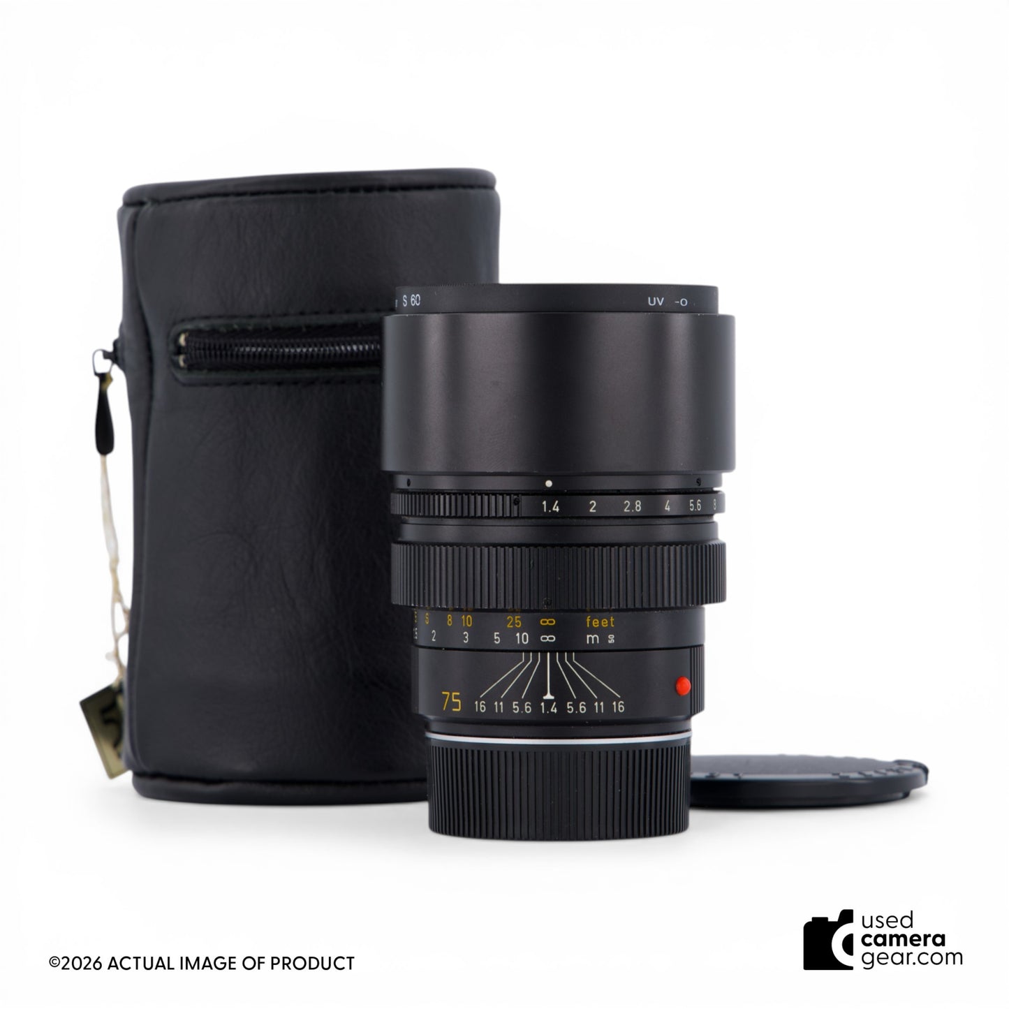 Leica 75mm f1.4 Summilux-M Version 2 #11815 (#994) *USED*