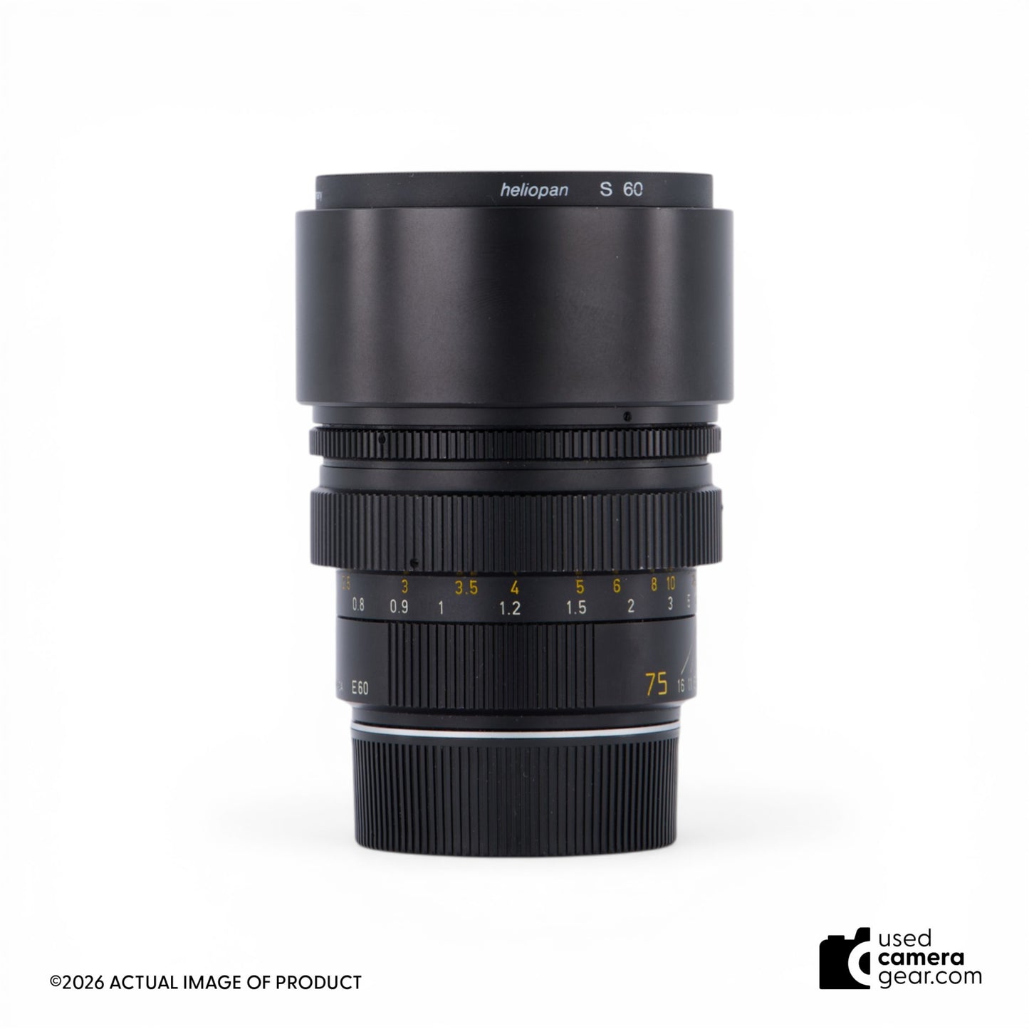 Leica 75mm f1.4 Summilux-M Version 2 #11815 (#994) *USED*