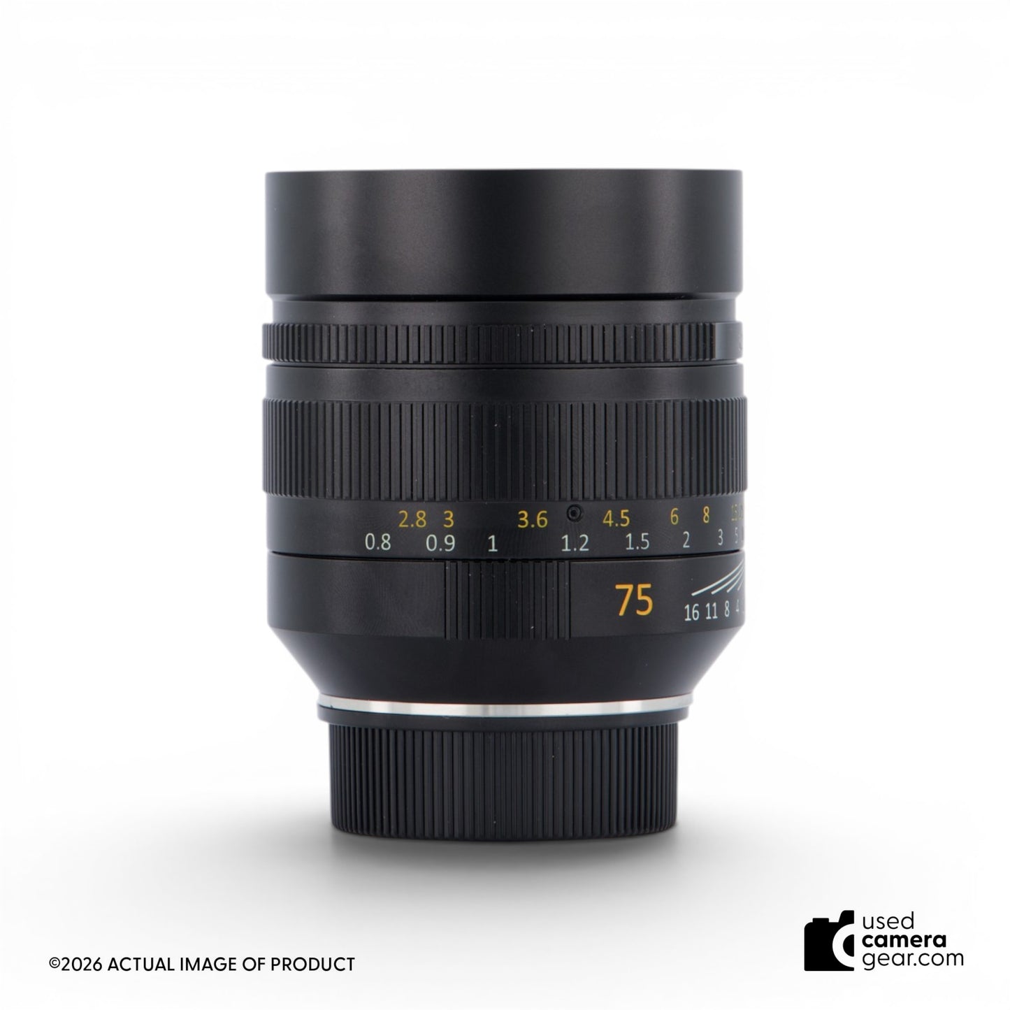 7Artisans 75mm f1.25 II for Leica M (#979) *USED*