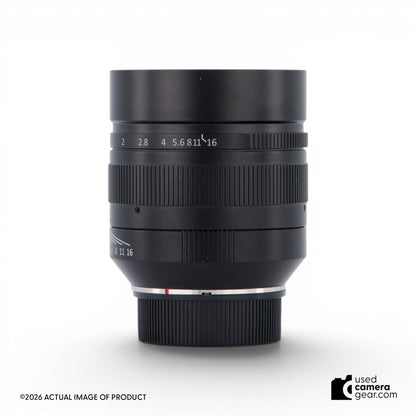 7Artisans 75mm f1.25 II for Leica M (#979) *USED*