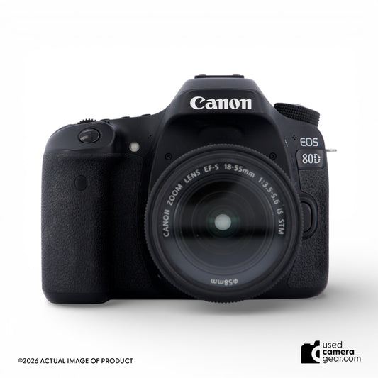 Canon EOS 80D DSLR Camera with 18-55mm IS STM Lens (#141) *USED*