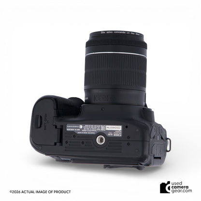 Canon EOS 80D DSLR Camera with 18-55mm IS STM Lens (#141) *USED*