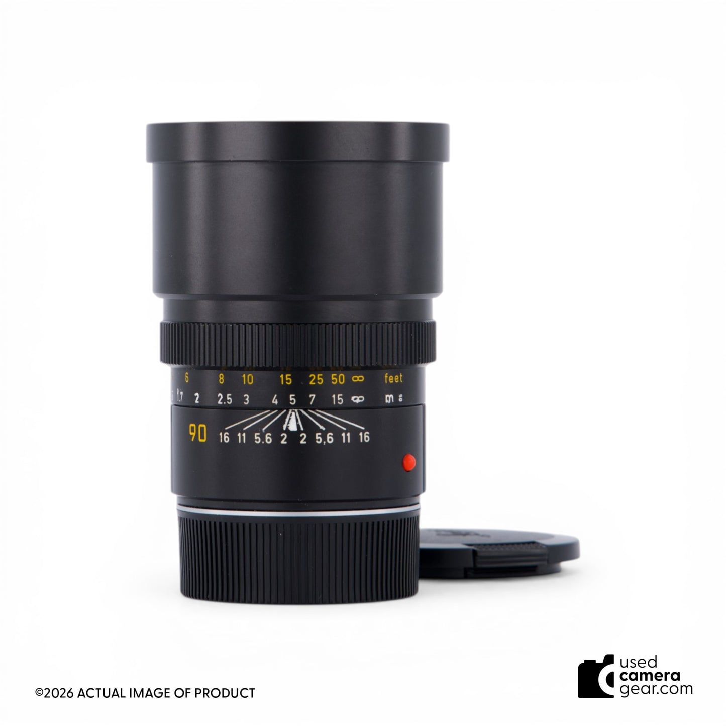 Leica 90mm Summicron-M Canada Pre-ASPH Lens (#447) *USED*