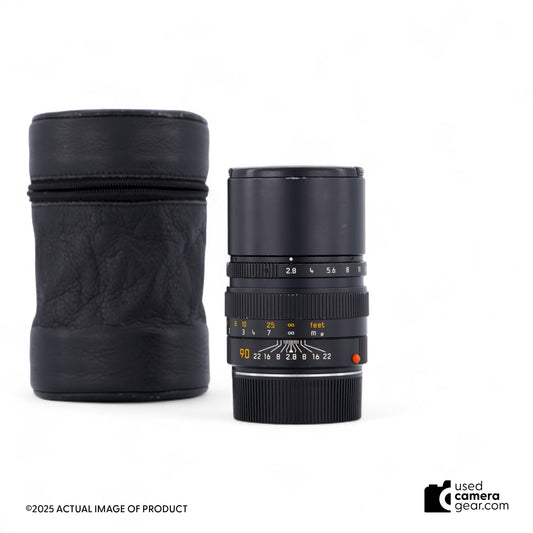 Leica 90mm f/2.8 Elmarit-M Lens Version III (#159) *USED*