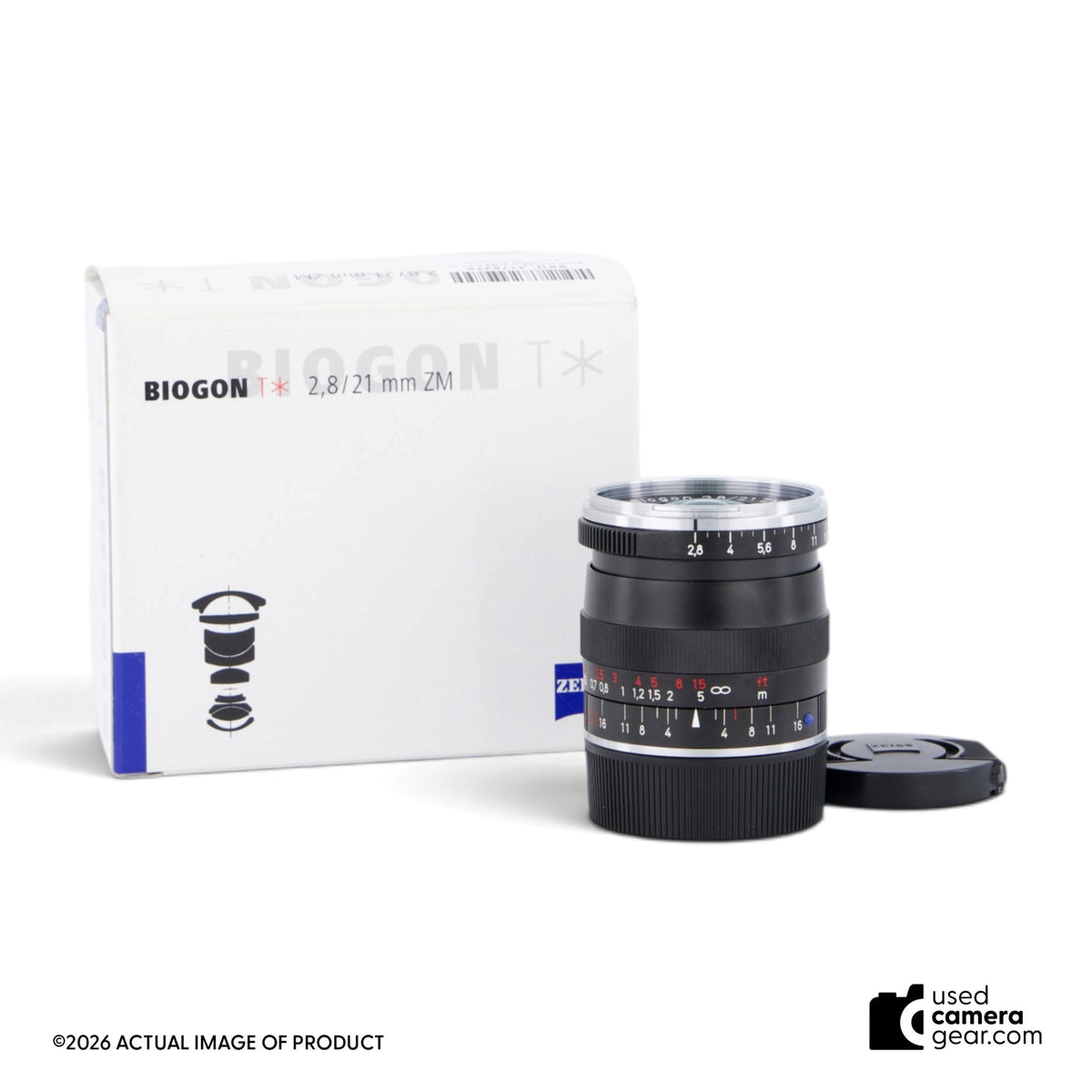 Zeiss 21mm f/2.8 ZM T* Lens for Leica M (#852) *USED*