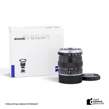 Zeiss 21mm f/2.8 ZM T* Lens for Leica M (#852) *USED*