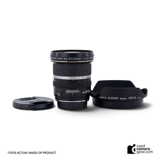Canon EF-S 10-22mm f3.5-4.5 USM Lens (#102) *USED*