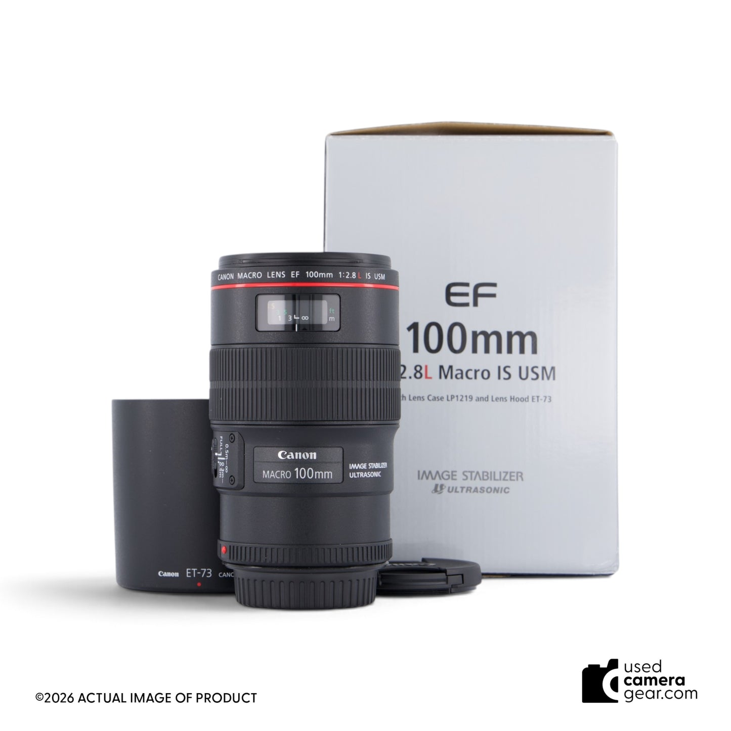 Canon EF 100mm f/2.8L Macro IS USM Lens (#139) *USED*