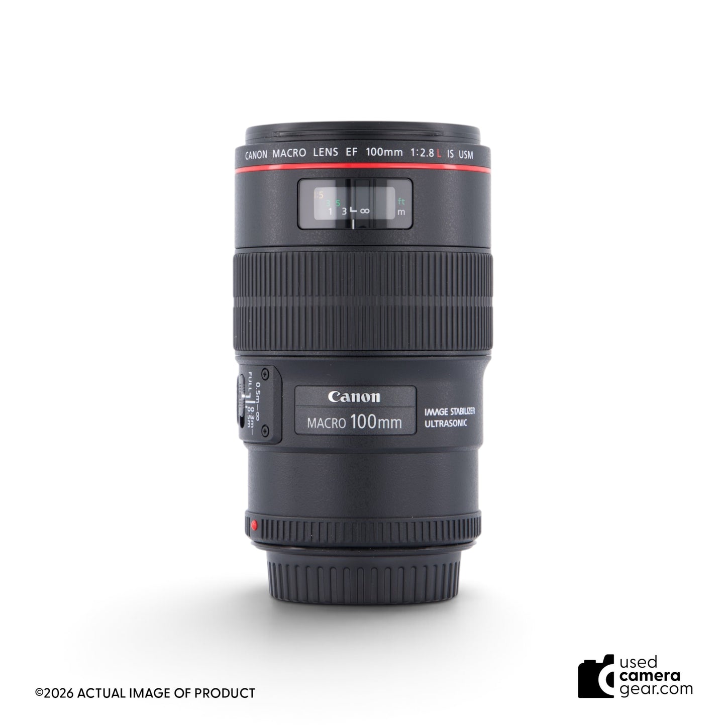Canon EF 100mm f/2.8L Macro IS USM Lens (#139) *USED*