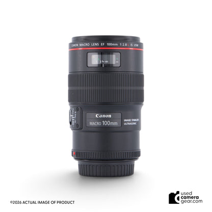 Canon EF 100mm f/2.8L Macro IS USM Lens (#139) *USED*
