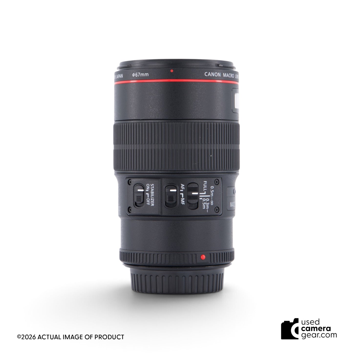 Canon EF 100mm f/2.8L Macro IS USM Lens (#139) *USED*