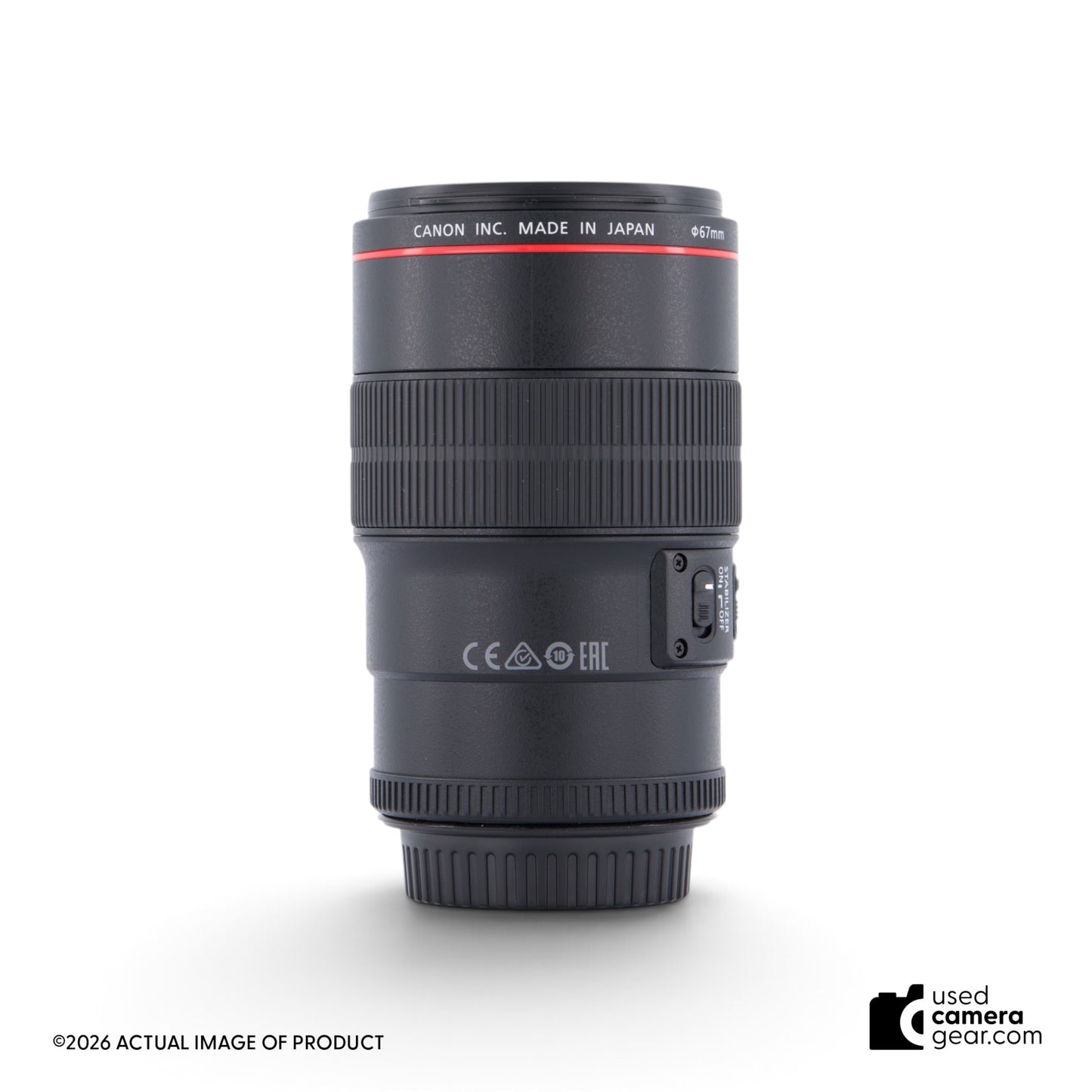Canon EF 100mm f/2.8L Macro IS USM Lens (#139) *USED*