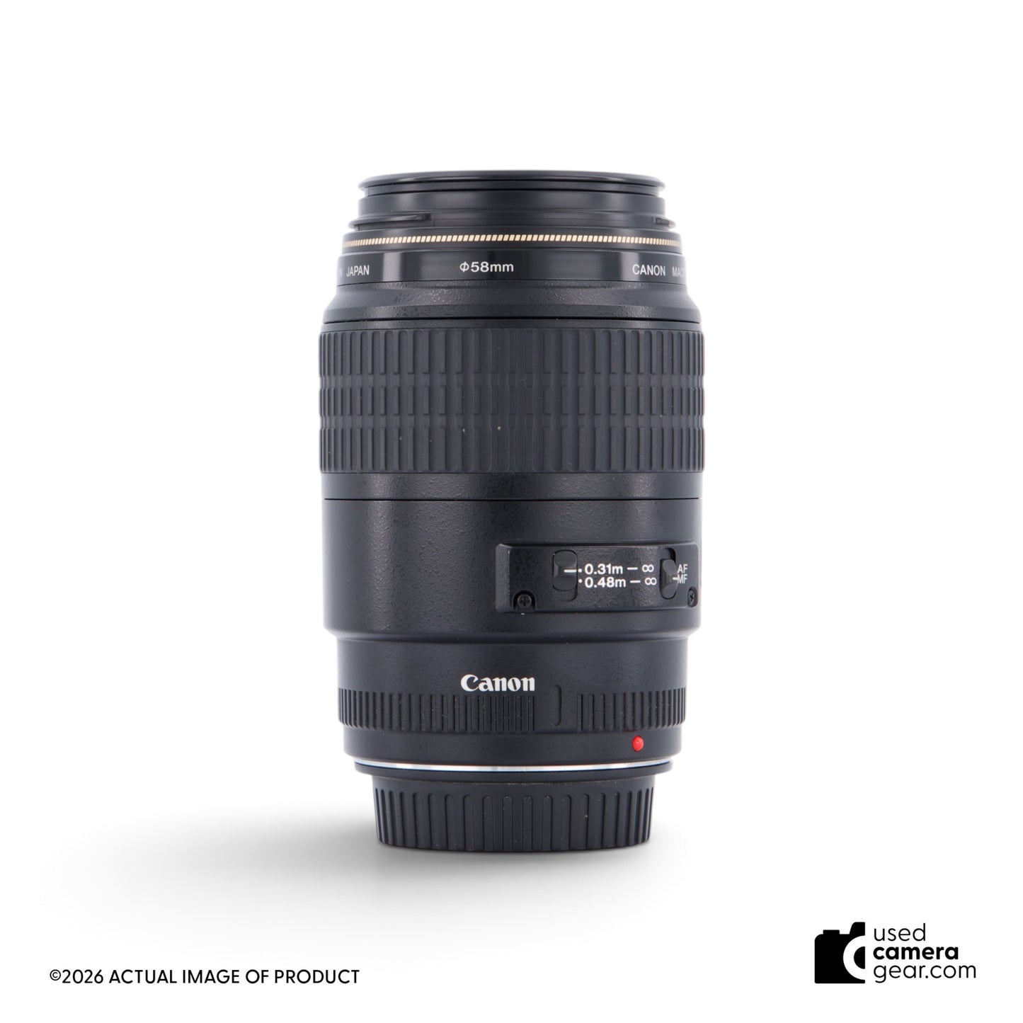 Canon EF 100mm f/2.8 Macro USM Lens (#836) *USED*