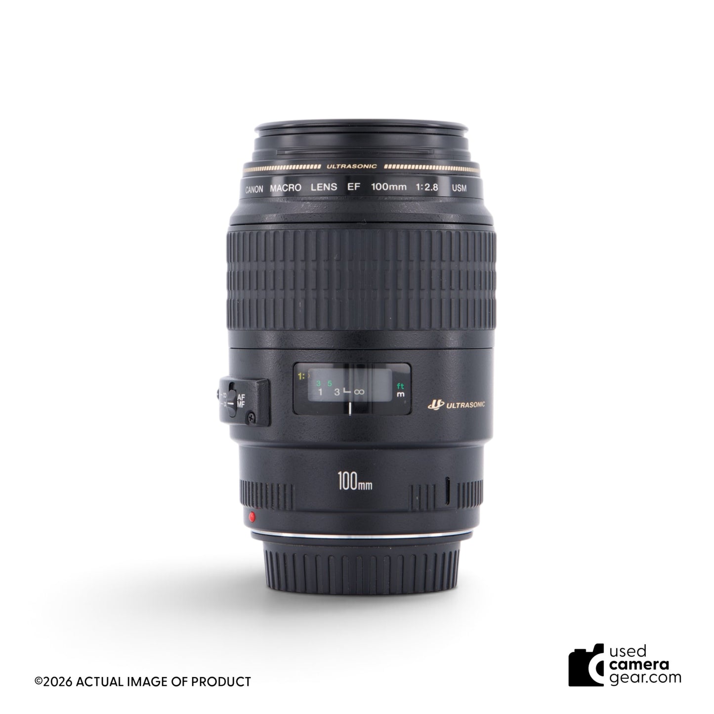 Canon EF 100mm f/2.8 Macro USM Lens (#836) *USED*