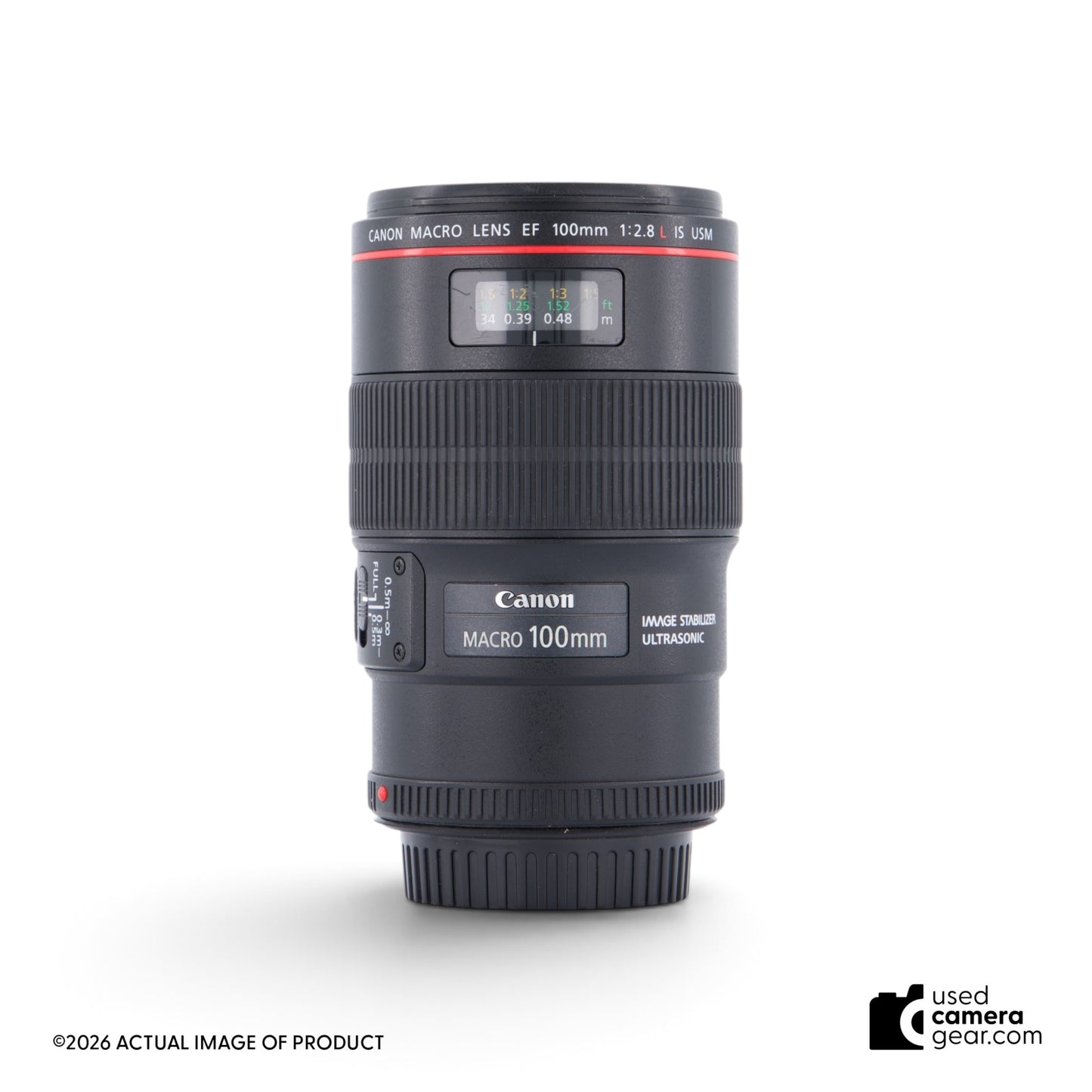 Canon EF 100mm f/2.8L Macro IS USM (#650) *USED*